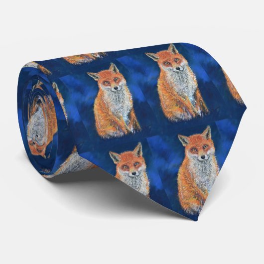 Fantastisch Mr Fox Stropdas (Opgerold)