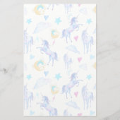 Fantastisch ontwerp van de Waterverf van het Unico Briefpapier (Voorkant)