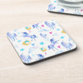 Fantastisch ontwerp van de Waterverf van het Unico Drankjes Onderzetter (Linkerzijde)