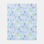 Fantastisch ontwerp van de Waterverf van het Unico Fleece Deken (Voorkant)