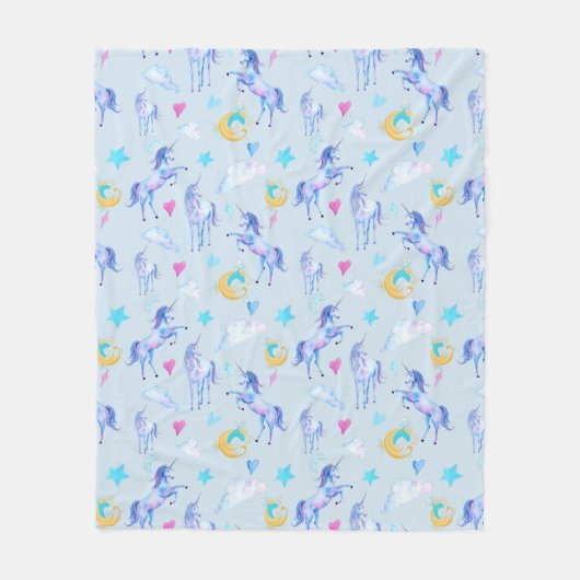 Fantastisch ontwerp van de Waterverf van het Unico Fleece Deken (Voorkant)