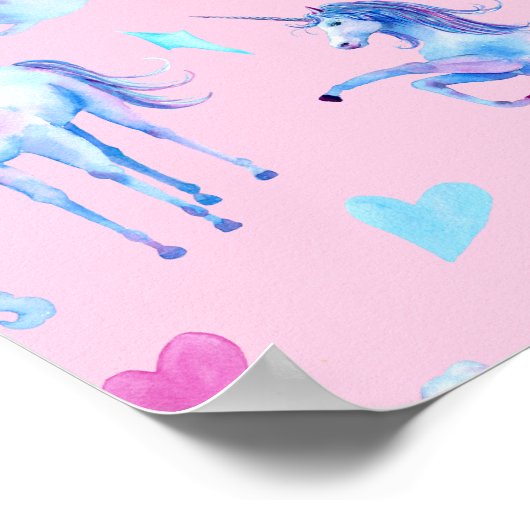 Fantastisch ontwerp van de Waterverf van het Unico Poster (Hoek)