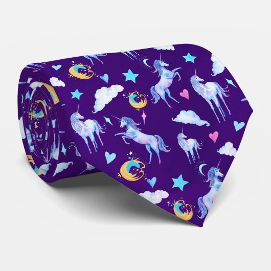 Fantastisch ontwerp van de Waterverf van het Unico Stropdas (Opgerold)