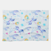 Fantastisch ontwerp van de Waterverf van het Unico Theedoek (Horizontaal)