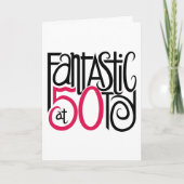 Fantastisch op 50 kaart (Voorkant)
