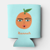 Fantastisch Oranje AANGEPAST IT Blikjeskoeler (Achterkant)