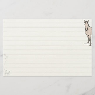 Fantastisch paard liefhebber equestrie cadeau Welk Briefpapier