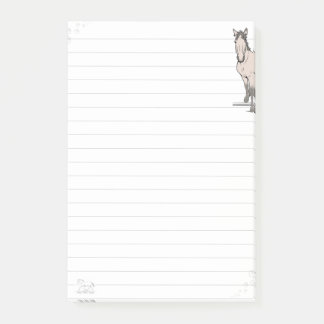 Fantastisch paard minnares equestrian cadeau Welko Post-it® Notes