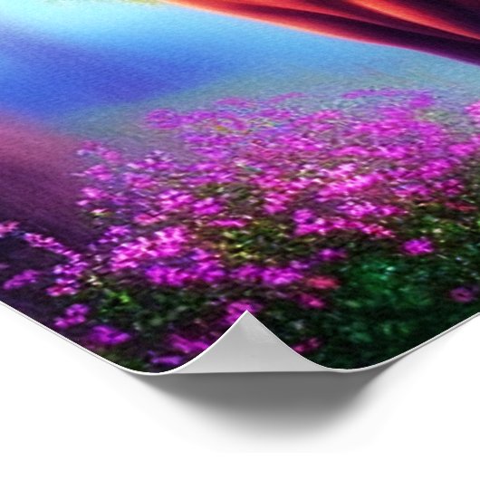 Fantastisch paard poster (Hoek)