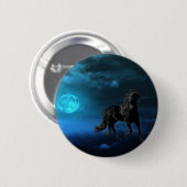 Fantastisch paard ronde button 5,7 cm (Voorkant /achterkant)