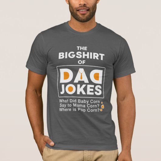 Fantastisch pap Jokes Design Text Typografie T-shirt (Voorkant)