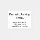 Fantastisch parkeren. Echt waar. Post-it® Notes (Voorkant)