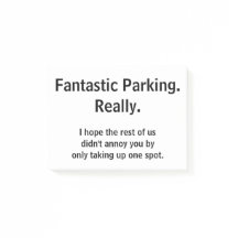 Fantastisch parkeren. Echt waar.