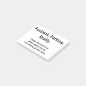 Fantastisch parkeren. Echt waar. Post-it® Notes (Schuin)