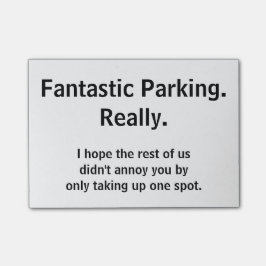 Fantastisch parkeren. Echt waar. Post-it® Notes