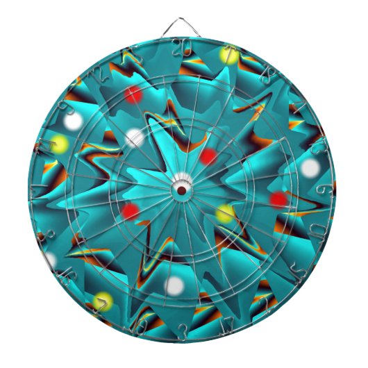 Fantastisch patroon azul dartbord (Voorkant)