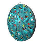 Fantastisch patroon azul dartbord (Voorkant Rechts)