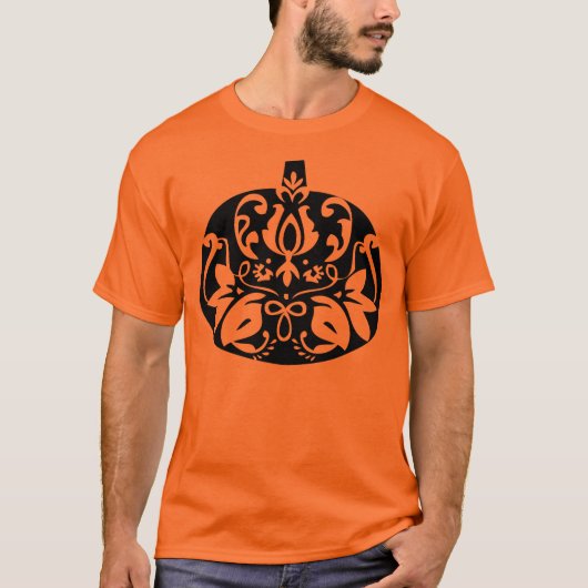 Fantastisch pompoen shirt (Voorkant)