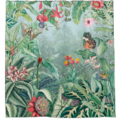 Fantastisch regenwoud Paradise Douchegordijn (Voorkant)