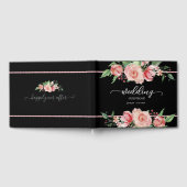 Fantastisch roze Waterverf Gastenboek (Volledig)