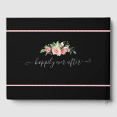 Fantastisch roze Waterverf Gastenboek (Achterkant)