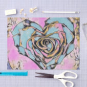 Fantastisch schattig, kleurig ontwerp tissuepapier (Craft)