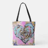 Fantastisch schattig, kleurig ontwerp tote bag (Achterkant)