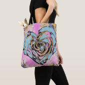 Fantastisch schattig, kleurig ontwerp tote bag (Dichtbij)