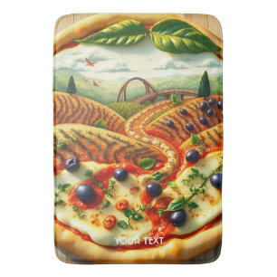 Fantastisch Schattige grillig Italiaans landschap Badmat