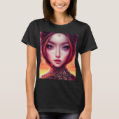 Fantastisch schepsel heksenprinses t-shirt (Voorkant)