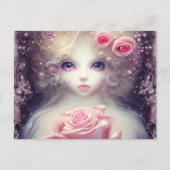 Fantastisch schilderen van een sciFi Fuffly Baby C Briefkaart (Voorkant)