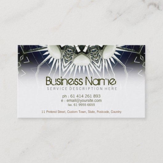 Fantastisch SCiFi-Visitekaartje Visitekaartje (Voorkant)