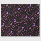 Fantastisch sinds 1975 50ste verjaardag cadeaupapier (Vlak)