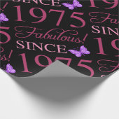 Fantastisch sinds 1975 50ste verjaardag cadeaupapier (Hoek)
