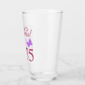 Fantastisch sinds 1975 50ste verjaardag glas (Links)