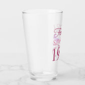 Fantastisch sinds 1975 50ste verjaardag glas (Rechts)