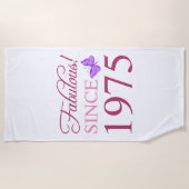 Fantastisch sinds 1975 50ste verjaardag strandlaken (Voorkant)