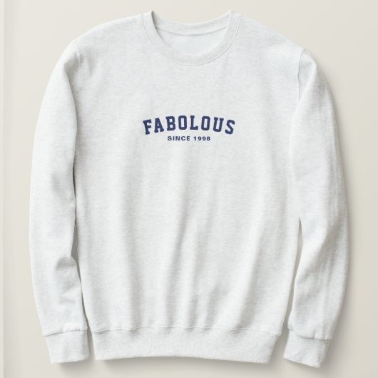 Fantastisch sinds geboorte marinetekst T-shirt (Design voorkant)