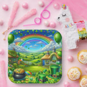 Fantastisch St Patick's Day Landschapsfeest Papieren Bordje (Feest)