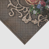 Fantastisch steampunkhart tissuepapier (Detail)