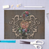 Fantastisch steampunkhart tissuepapier (Craft)