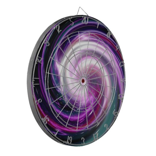 Fantastisch sterrenstelsel dartbord (Voorkant Links)