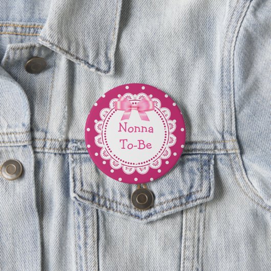 Fantastisch Stippen Baby shower Button (In situ)
