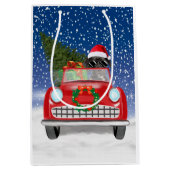 Fantastisch tandwiel met sneeuwkerst medium cadeauzakje (Voorkant)