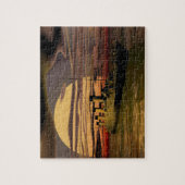 Fantastisch Titanic-schip door zonsondergang Legpuzzel (Verticaal)