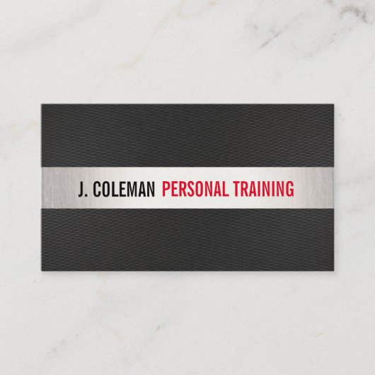 Fantastisch trainer fitness Gym Visitekaartje (Voorkant)