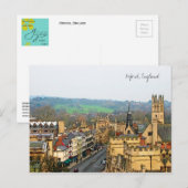 Fantastisch Uitzicht, Oxford, Engeland, High Stree Briefkaart (Voorkant / Achterkant)