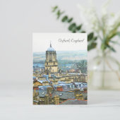 Fantastisch Uitzicht, Oxford, Engeland, Roof Top # Briefkaart (Staand voorkant)