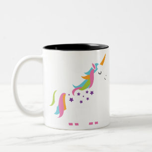 Fantastisch Unicorn Tweekleurige Koffiemok