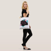 Fantastisch V2 ID930 Flamingo Bachelorette Tote Bag (Op model)